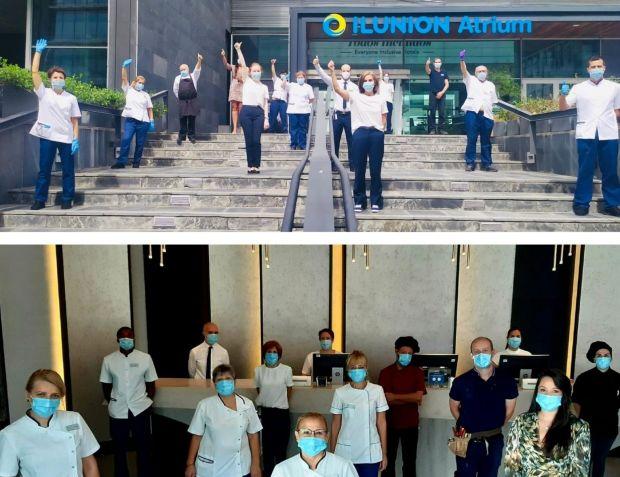 Montaje con la apertura de ambos hoteles