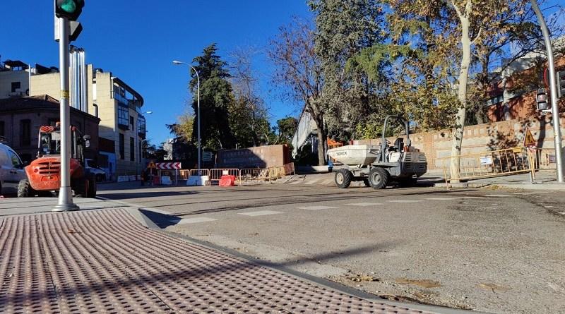 Obras en el Paseo de La Habana