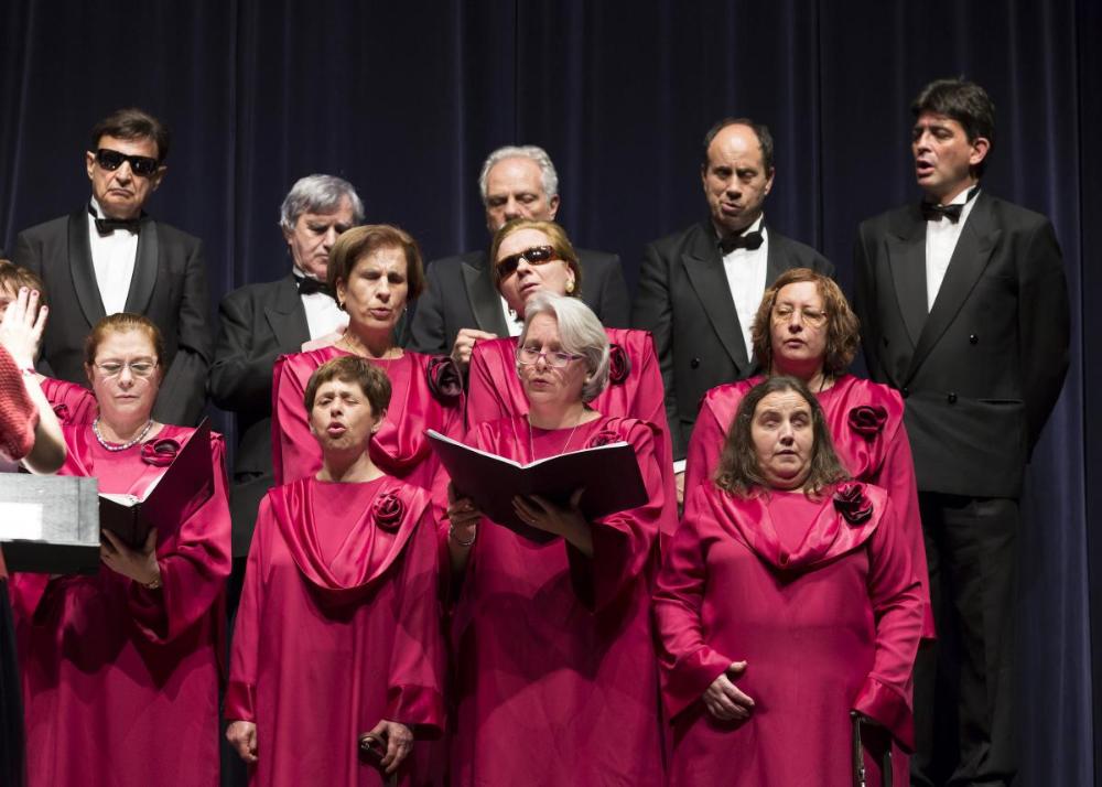Actuación del Orfeón durante la Bienal de Música de Castilla-La Mancha