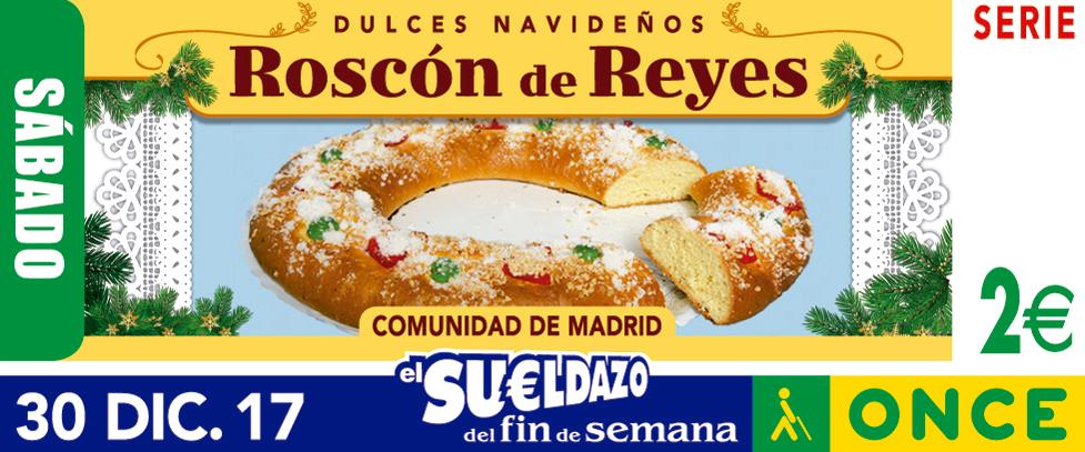 Cupón del 30 de diciembre dedicado al Roscón de Reyes
