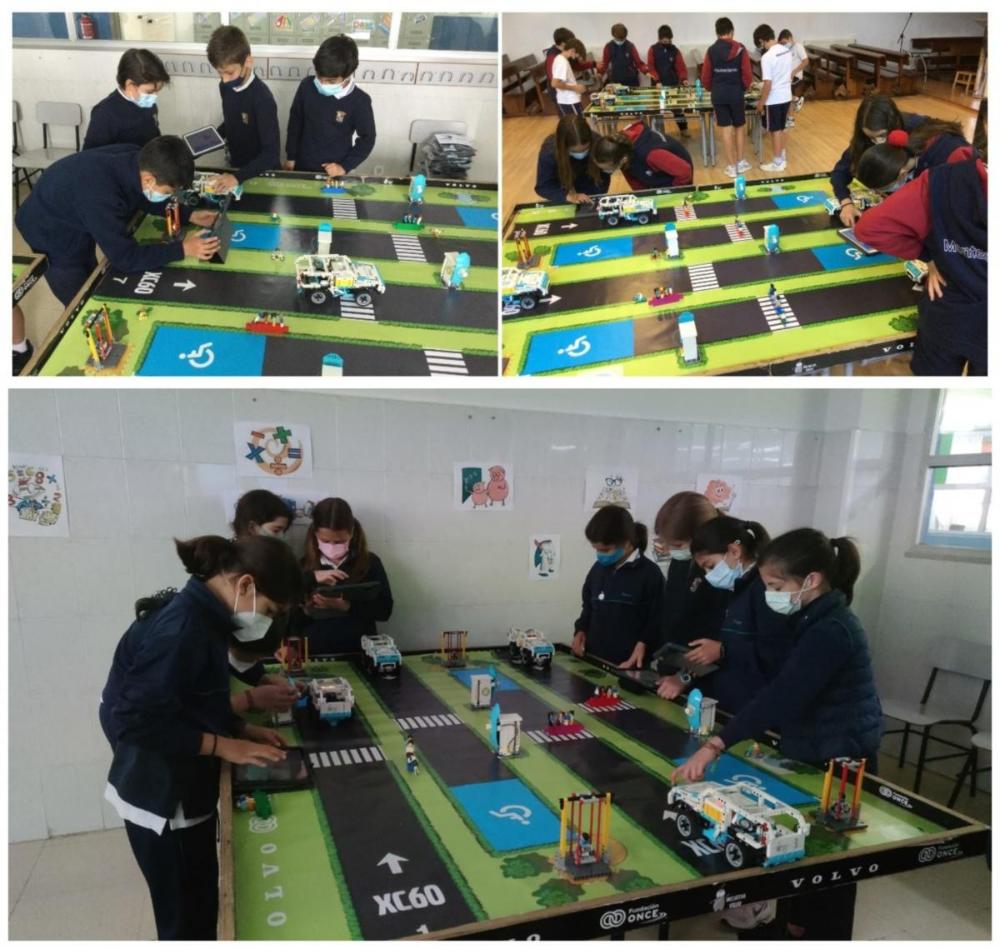 Varios de los colegios que han participado en la iniciativa Volvo.es