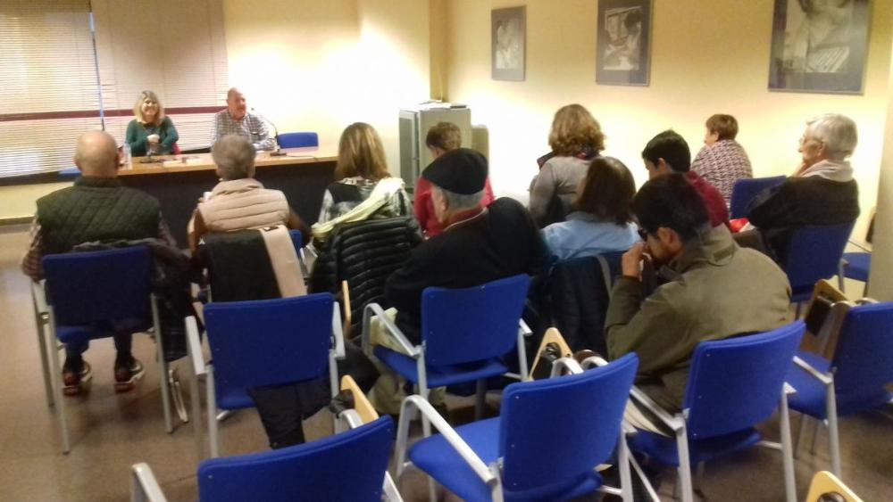 Uno de los talleres celebrados durante la Semana del Braille