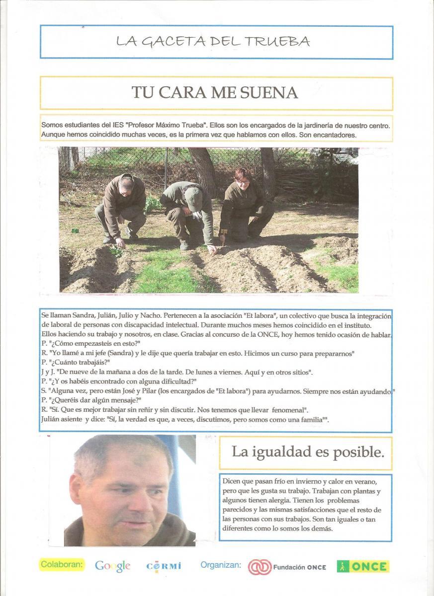 Trabajo IES Profesor Máximo Trueba (Categoría C)