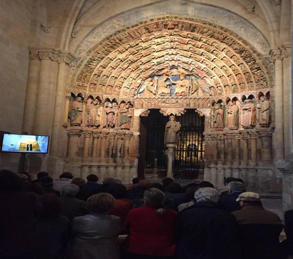 Pórtico de la Majestad en la Colegiata de Santa María la Mayor de Toro