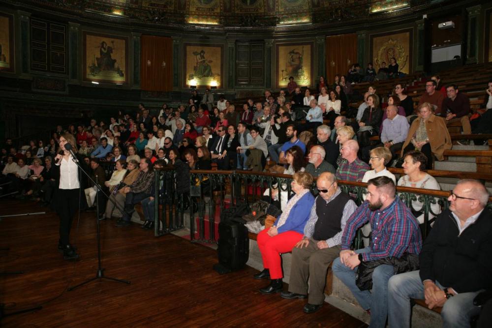Vista general del público asistente a la gala