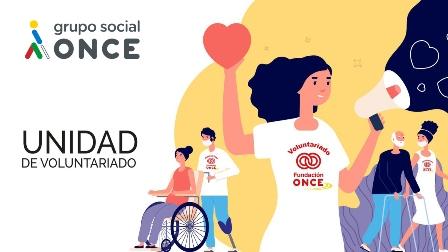 Cartel de Voluntariado de Fundación ONCE