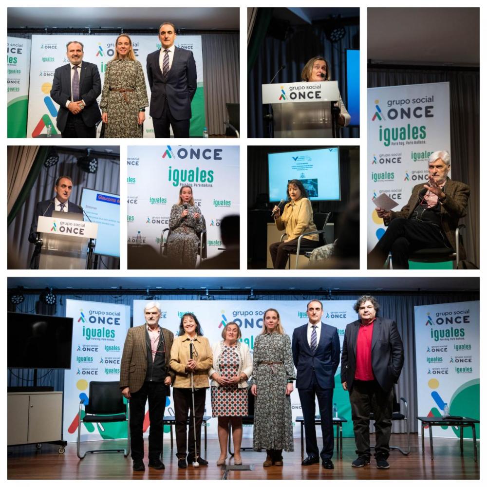 Collage con varios momentos de la jornada