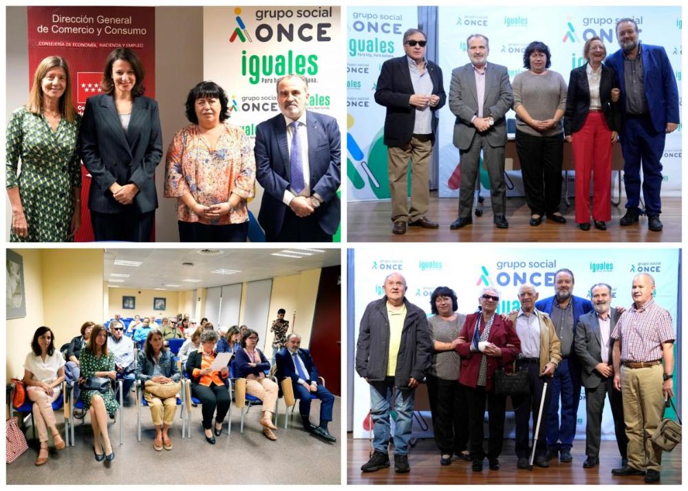 Collage de los encuentros con representantes de la Comunidad de Madrid