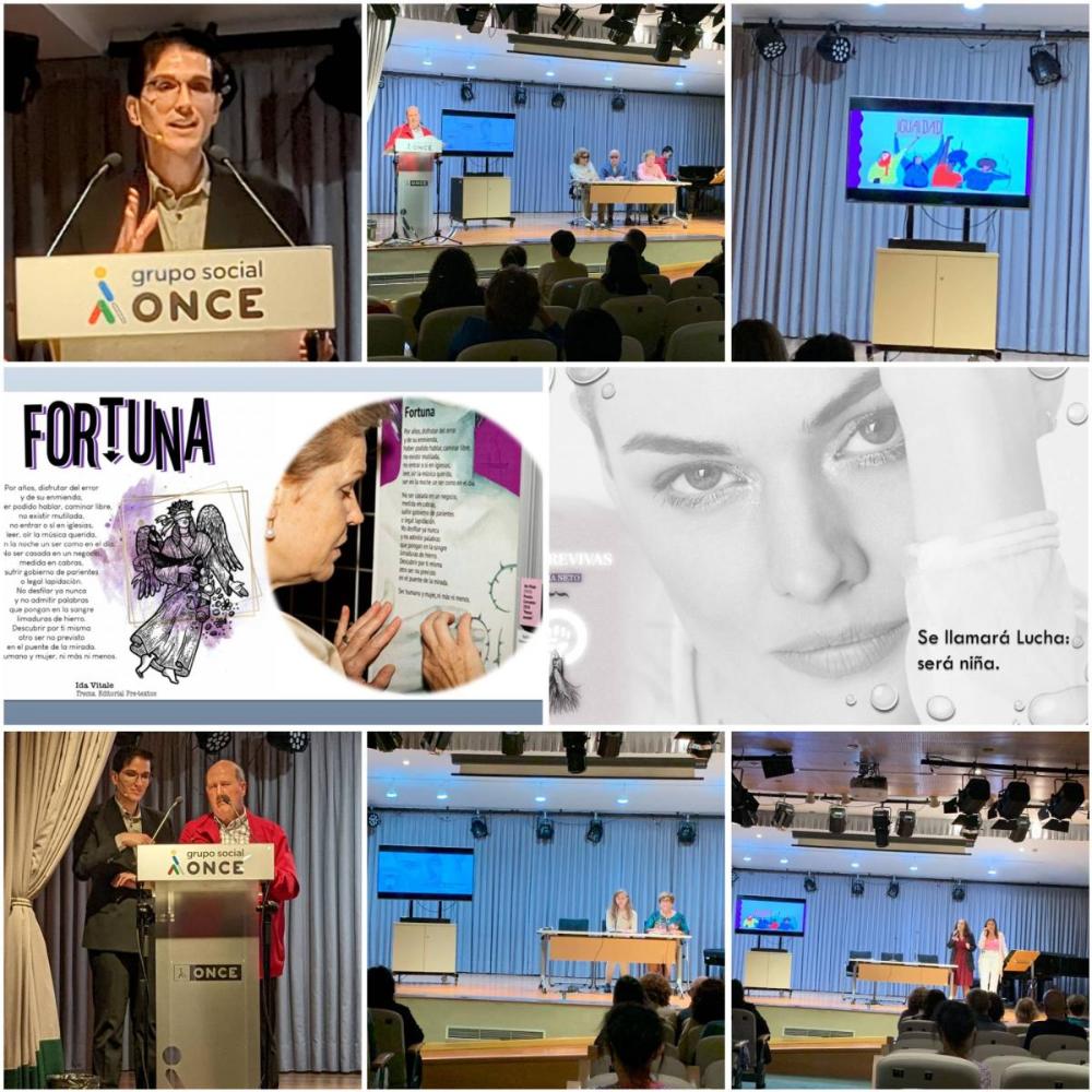Collage con varios momentos de la jornada