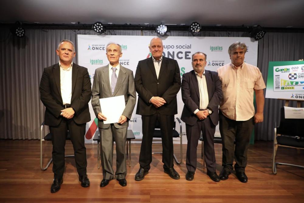 Ángel Luis Gómez, Antonio Casado, Leontxo García, Luis Natalio Royo y Agustín García