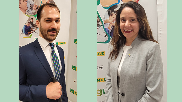 Javier Álvaro y Elisa González