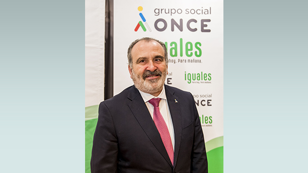 Luis Natalio Royo Paz, delegado de la ONCE en Madrid