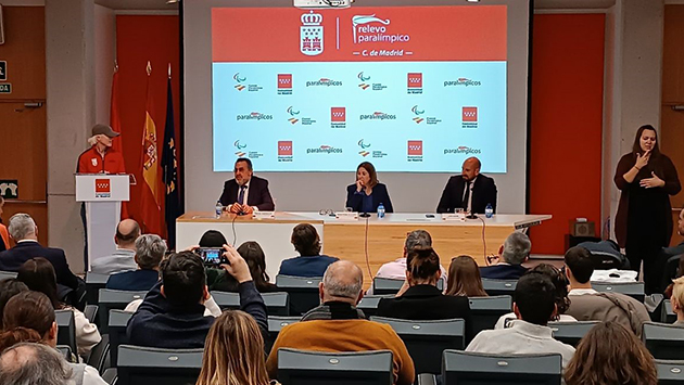 Presentación de Relevo Paralímpico