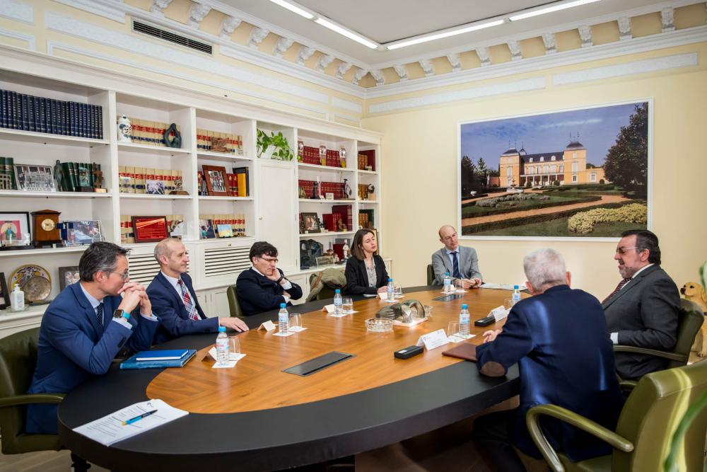 Un momento de la reunión