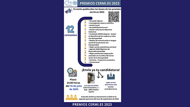 Cartel de los Premios CERMI.es
