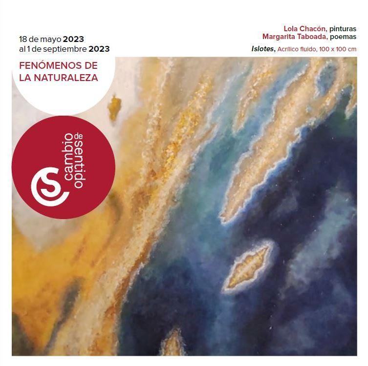 Carátula del folleto de la exposición