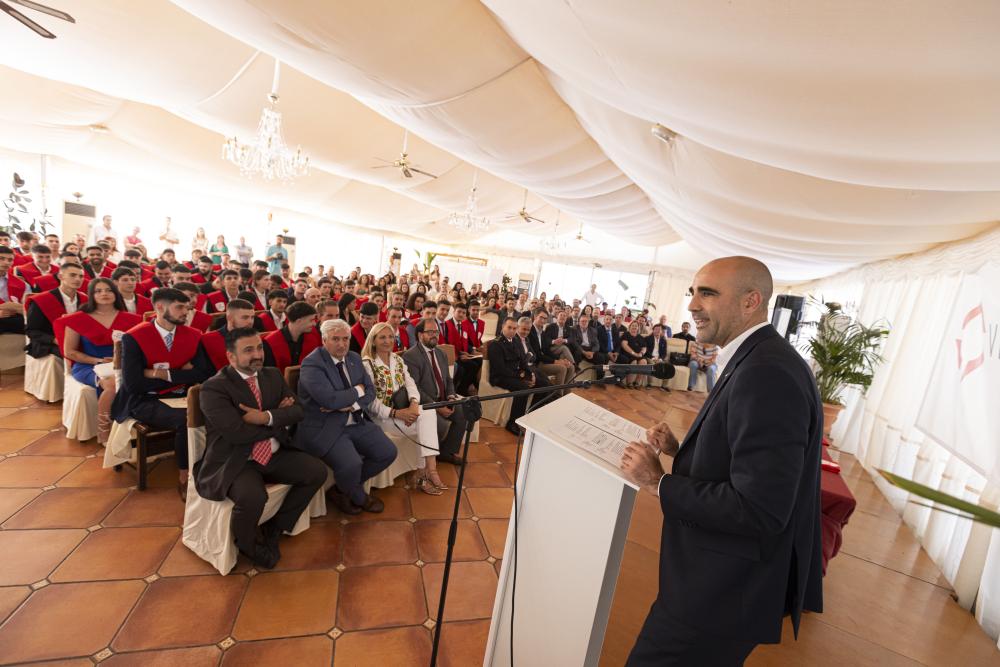 Vista general del acto de graduación