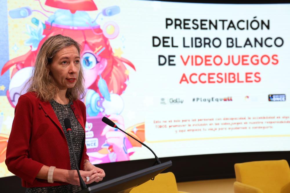 Patricia Sanz durante su intervención