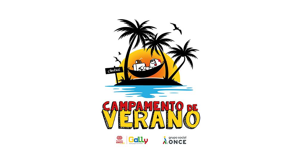 Cartel del campamento de verano