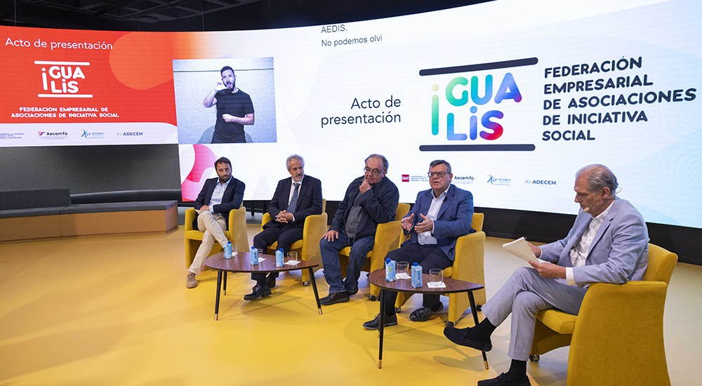 Un momento de la presentación de IGUALIS