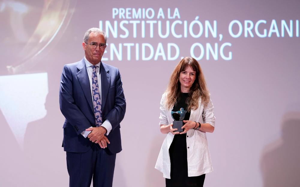 Entrega del galardón a la Fundación A LA PAR