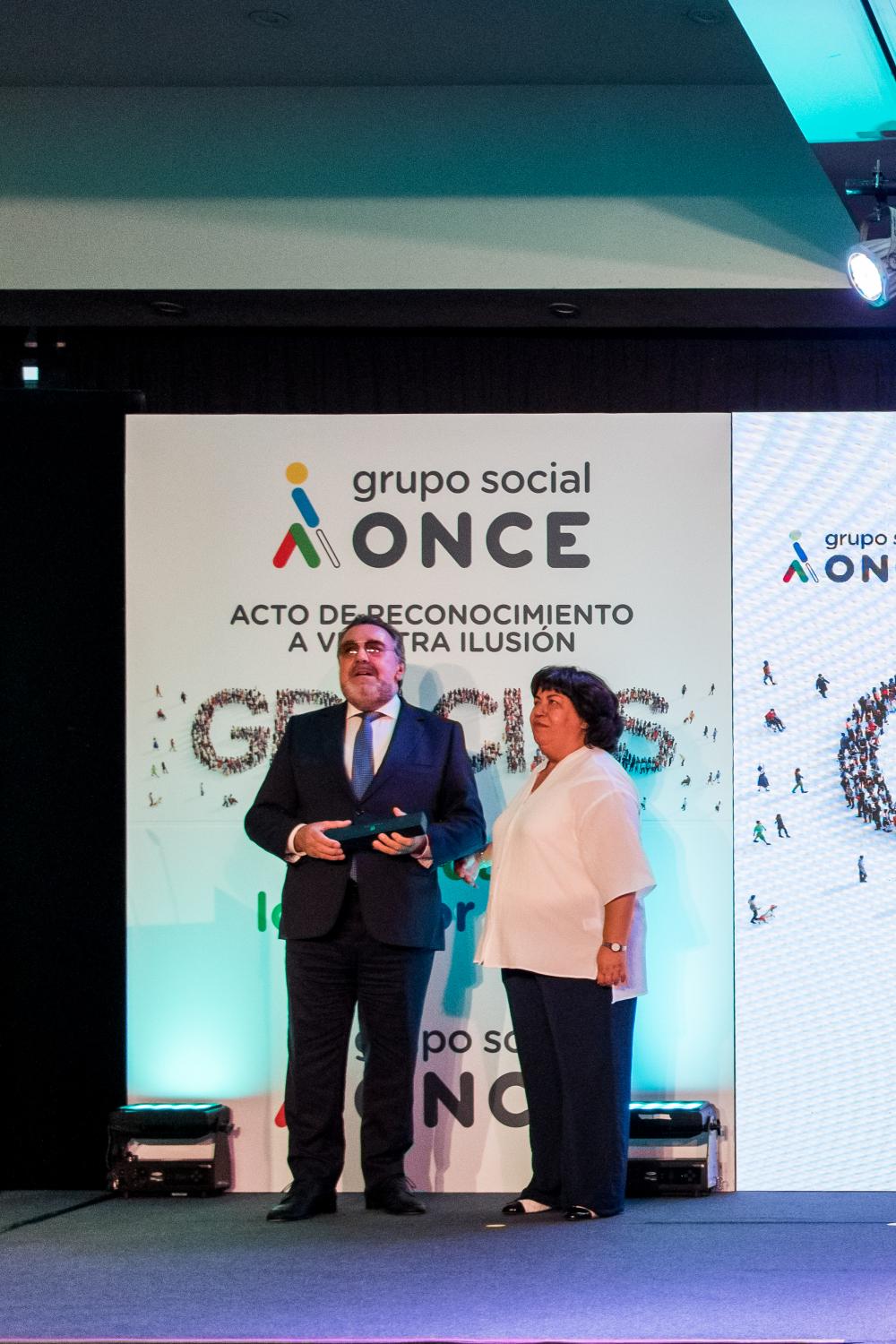 Miguel Carballeda y Teresa Rodríguez