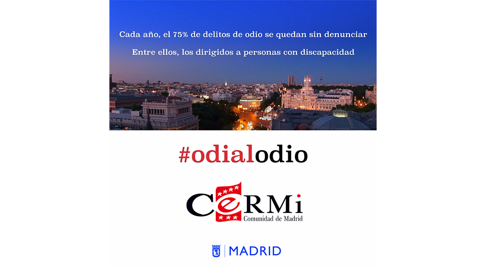 Cartel campaña contra el odio