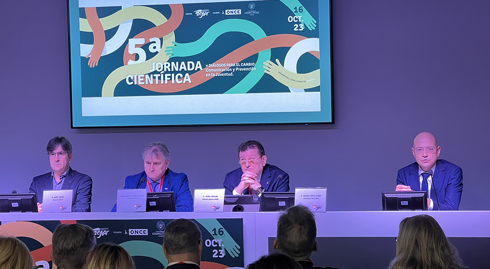 Mesa inauguración de la jornada