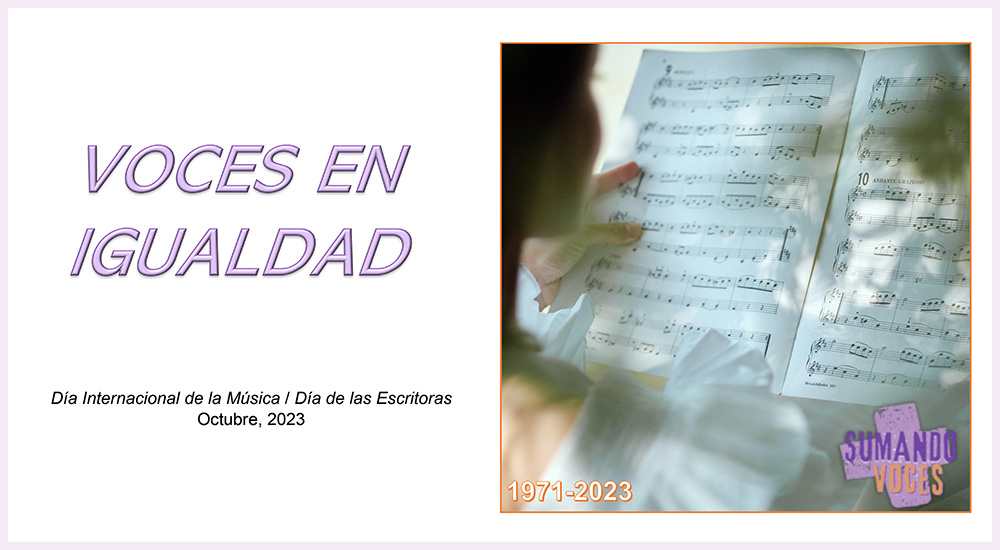Portada Voces en igualdad