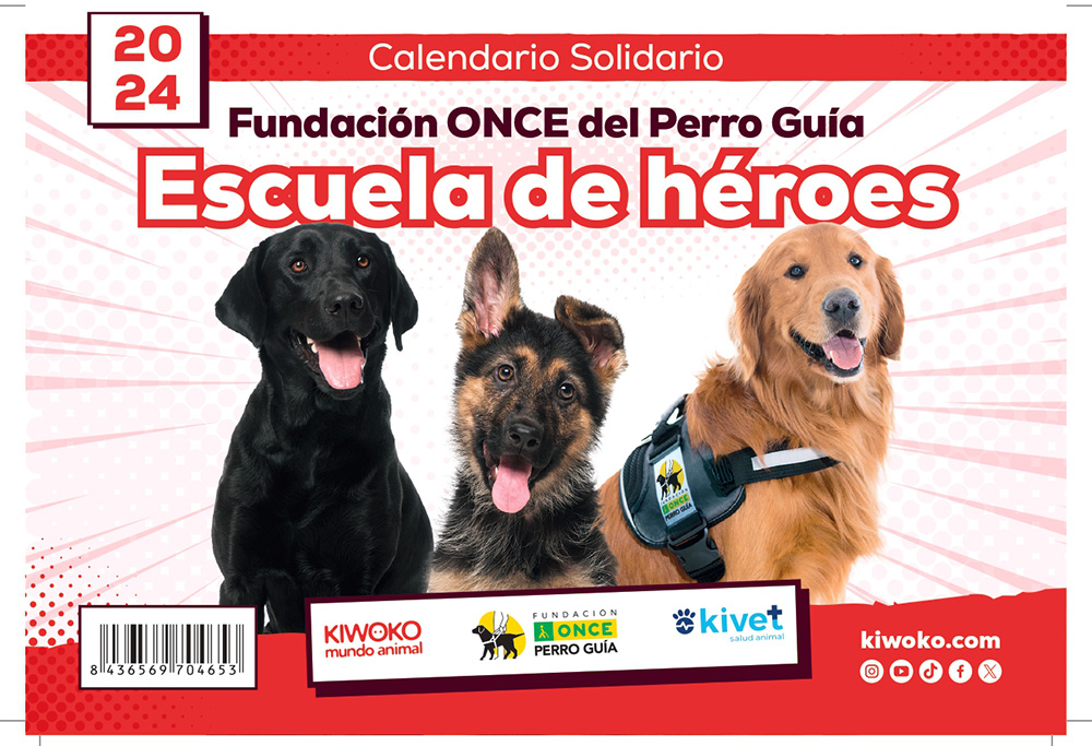Portada del calendario de Kiwoko