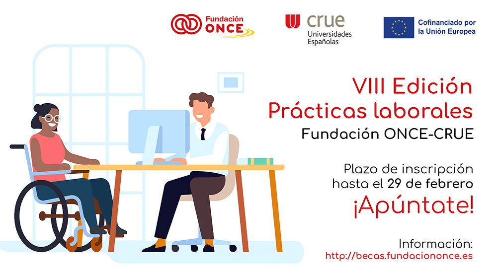 Cartel del programa de becas
