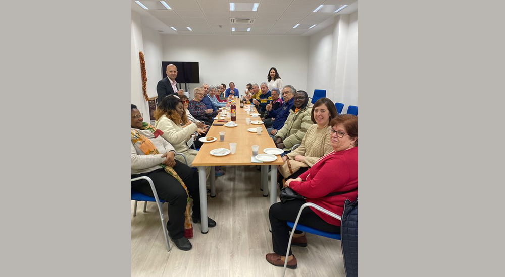 Reunión del roscón en la Agencia de Getafe
