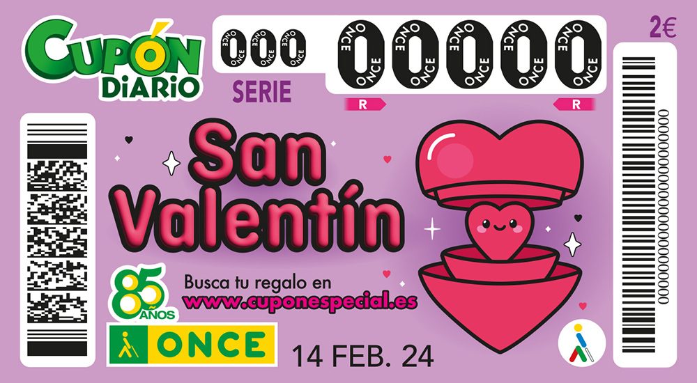 Cupón de San Valentín