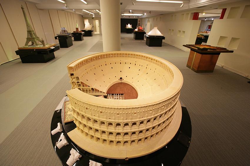 Sala de maquetas internacionales