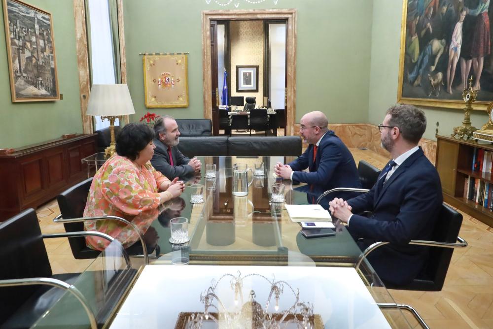 Reunión con el delegado de Gobierno