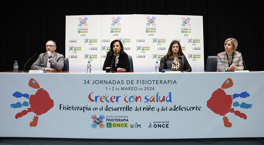 Mesa inauguración de las jornadas