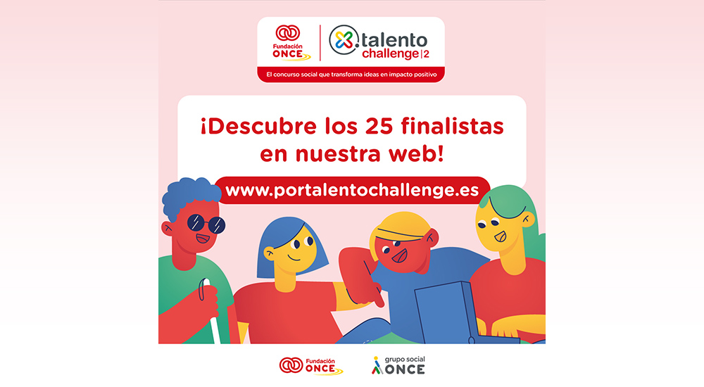 Cartel con el anuncio de los finalistas