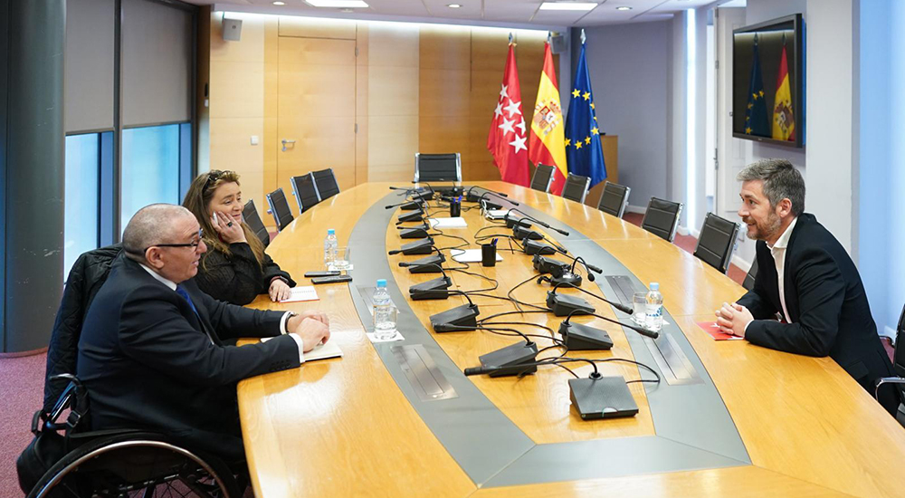 Un momento de la reunión