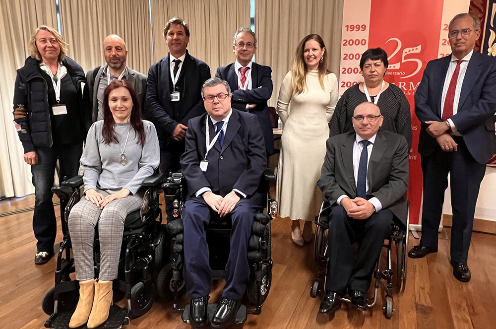 Foto de familia de los participantes