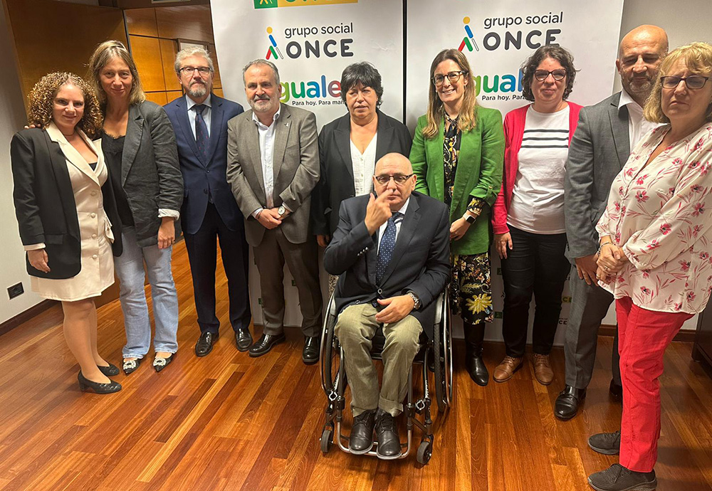 Miembros del jurado de los Premios Solidarios Grupos Social ONCE Comunidad de Madrid 2024