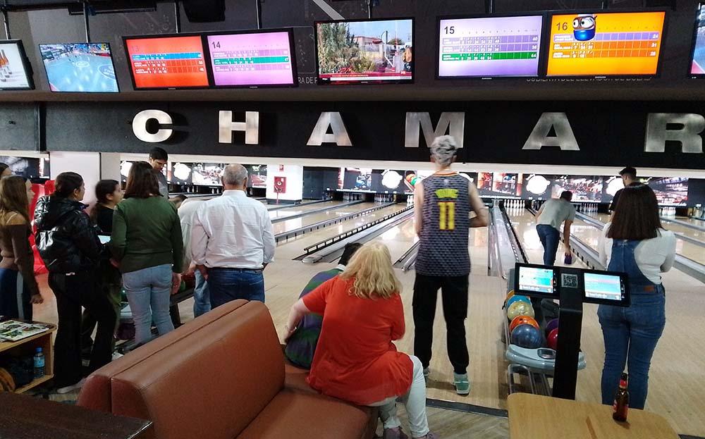 Torneo en la bolera de Chamartín