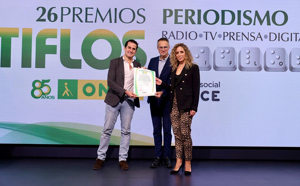 Entrega de la Mención Especial a Castilla y León Televisión