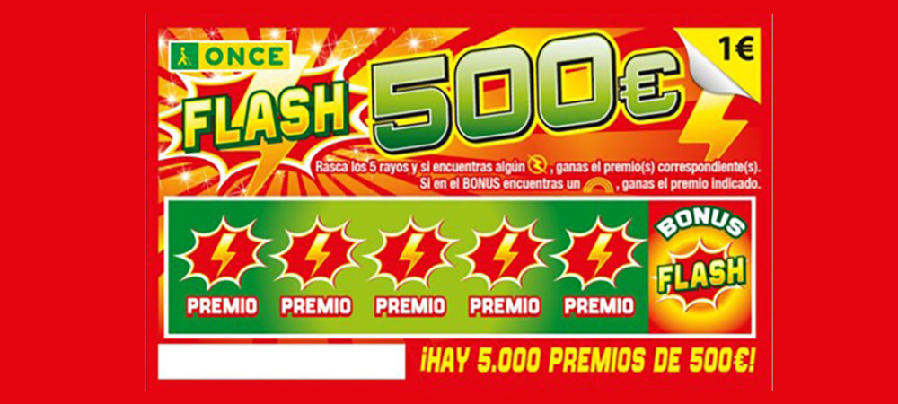 Boleto del Flash 500€