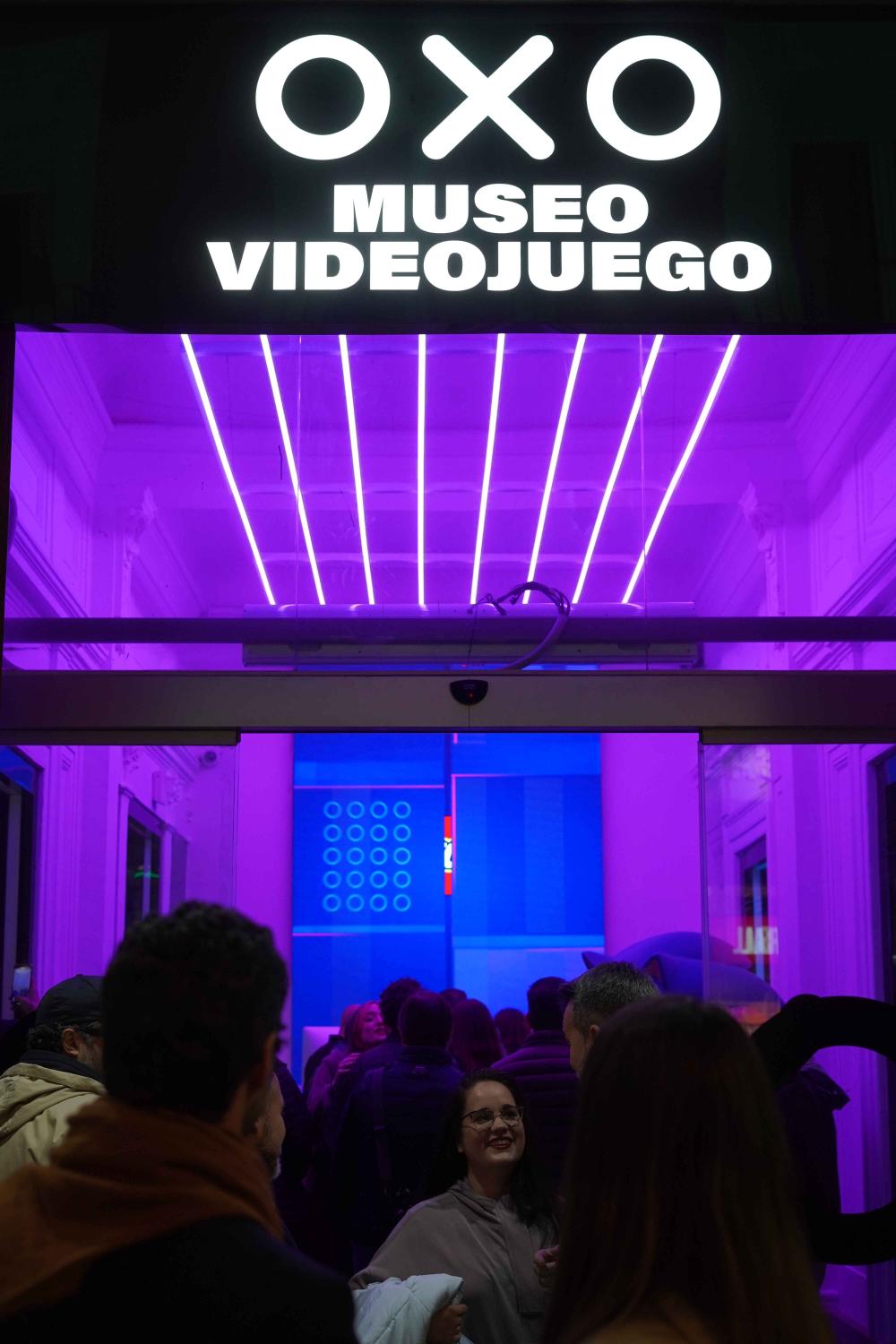 Interior del Oxo Museo del videojuego