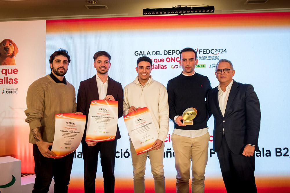 La Selección de fútbol sala B2 recoge el galardón