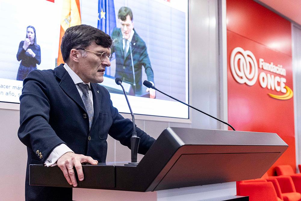 Alberto Durán durante su intervención