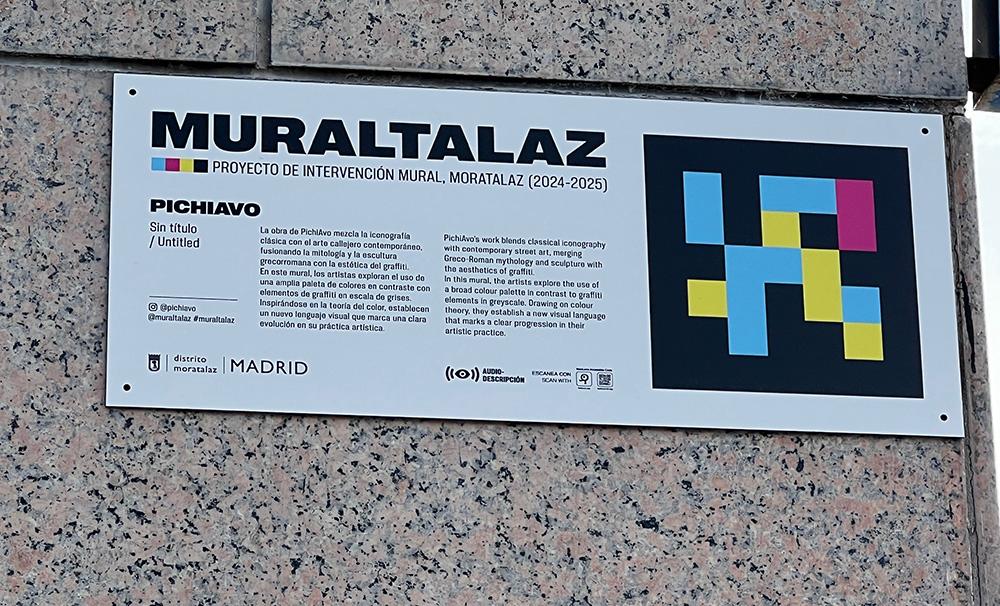 Detalle de uno de los códigos