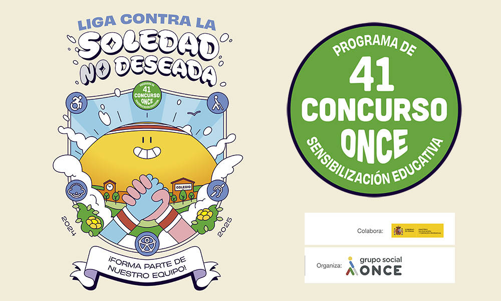 Cartel del 41 Concurso Escolar ONCE
