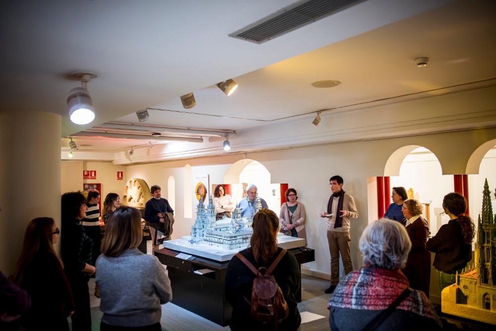 Participantes en una de las visitas
