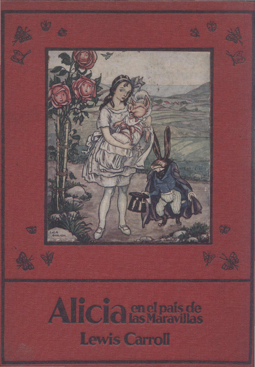 Portada de Alicia en el país de las maravillas de Lewis Carroll